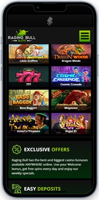 Raging Bull Casino Slots