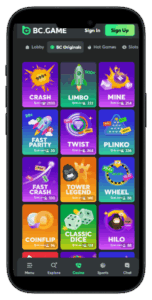 crash-casinos-bcgame-lobby