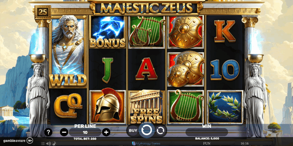 Bonuses and Winning Potentials Majestic Zeus Apart