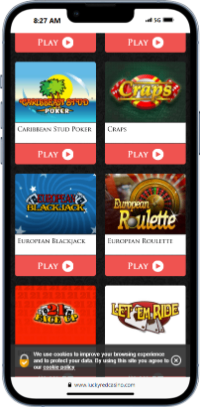 best craps sites - Lucky Red
