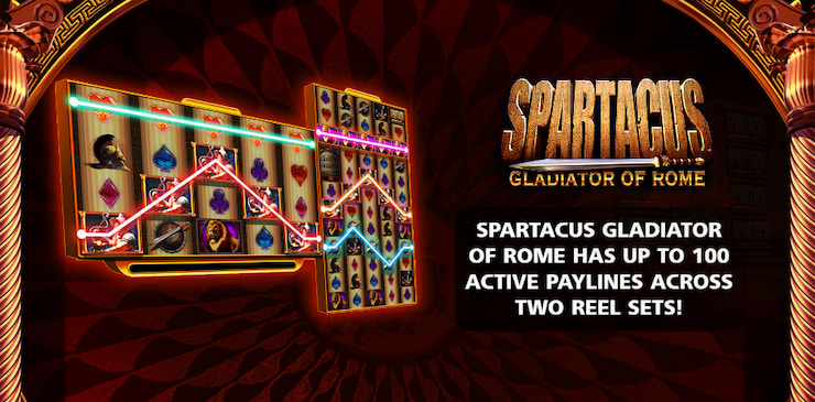 spartacus gladiator of rome paylines