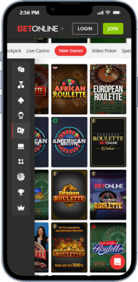 BetOnline Casino Roulete