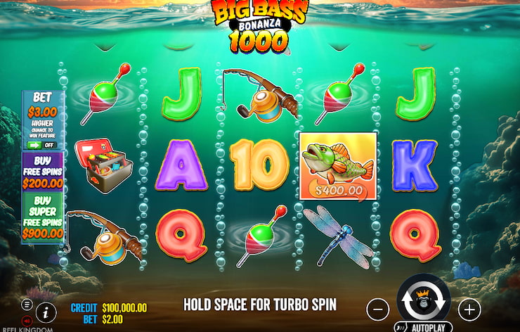 Big Bass Bonanza 1000 online slot