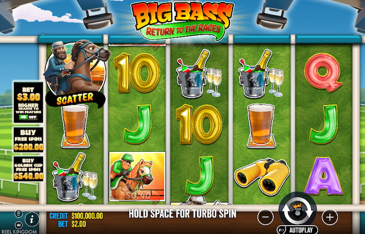 Big Bass Return to the Races by Pragmatic Play