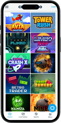 Cryptorino Crash Casino