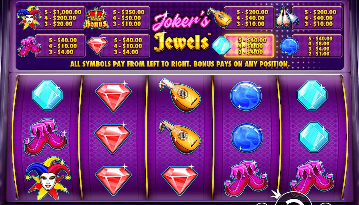 Joker's Jewels Slot Review - Play Free Demo