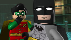 LEGO Batman and Robin team up to fight crime in LEGO Batman: The Video Game