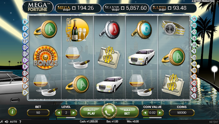Mega Fortune slot