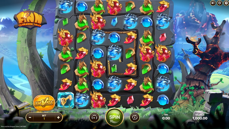 NetEnt's Finn and the Dragon Tales slot