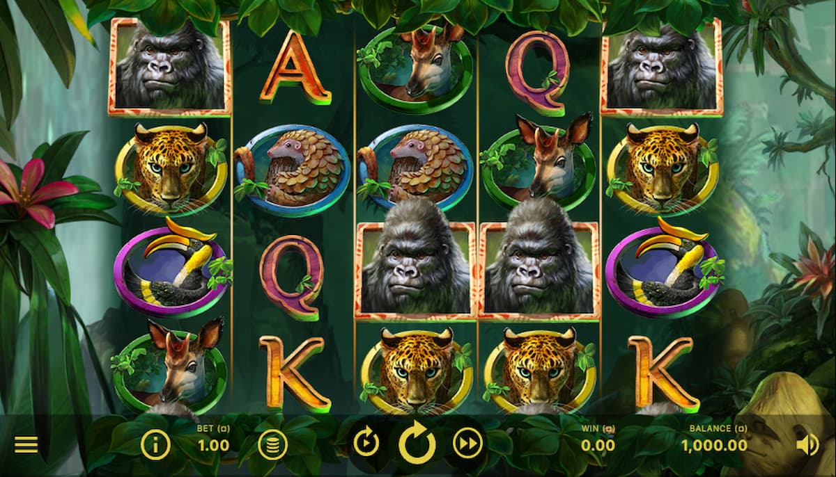 Gorilla Kingdom Slot Review and Free Demo