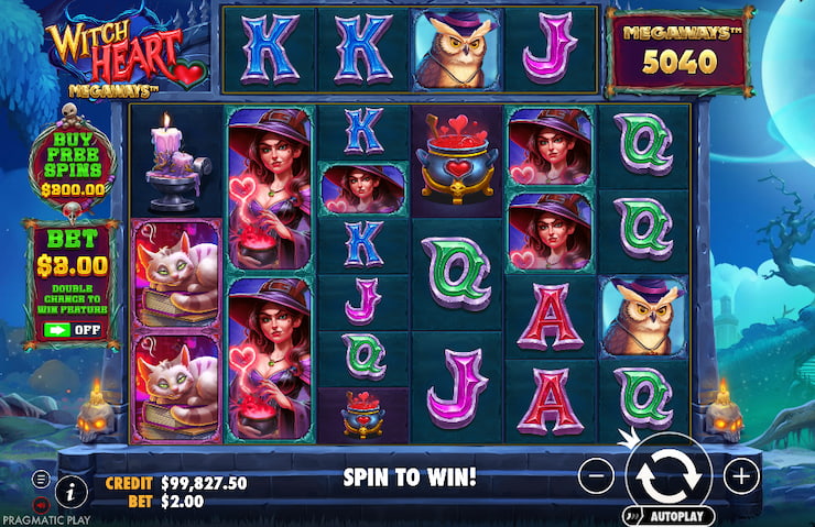 Witch Heart Megaways slot bonus buy