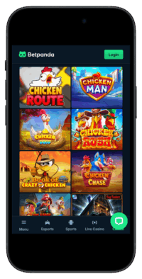chicken crossing road gambling game at betpanda