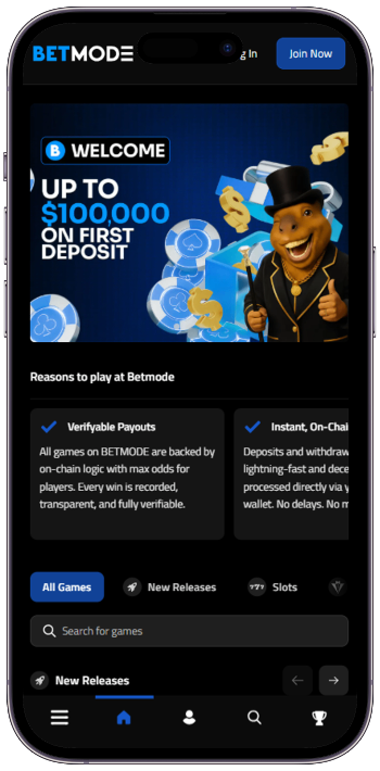 BetMode - VPN Friendly Casino