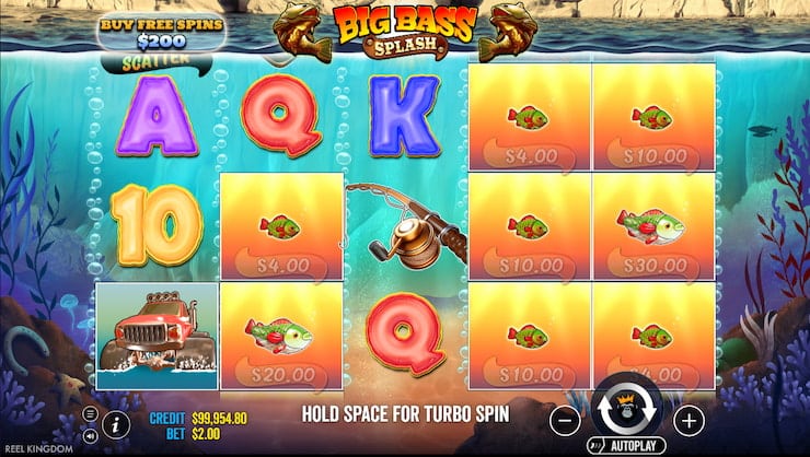 Big Bass Splash Slot Review and Free Demo - 96.71% RTP