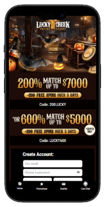 Lucky Creek Arizona Online Casinos