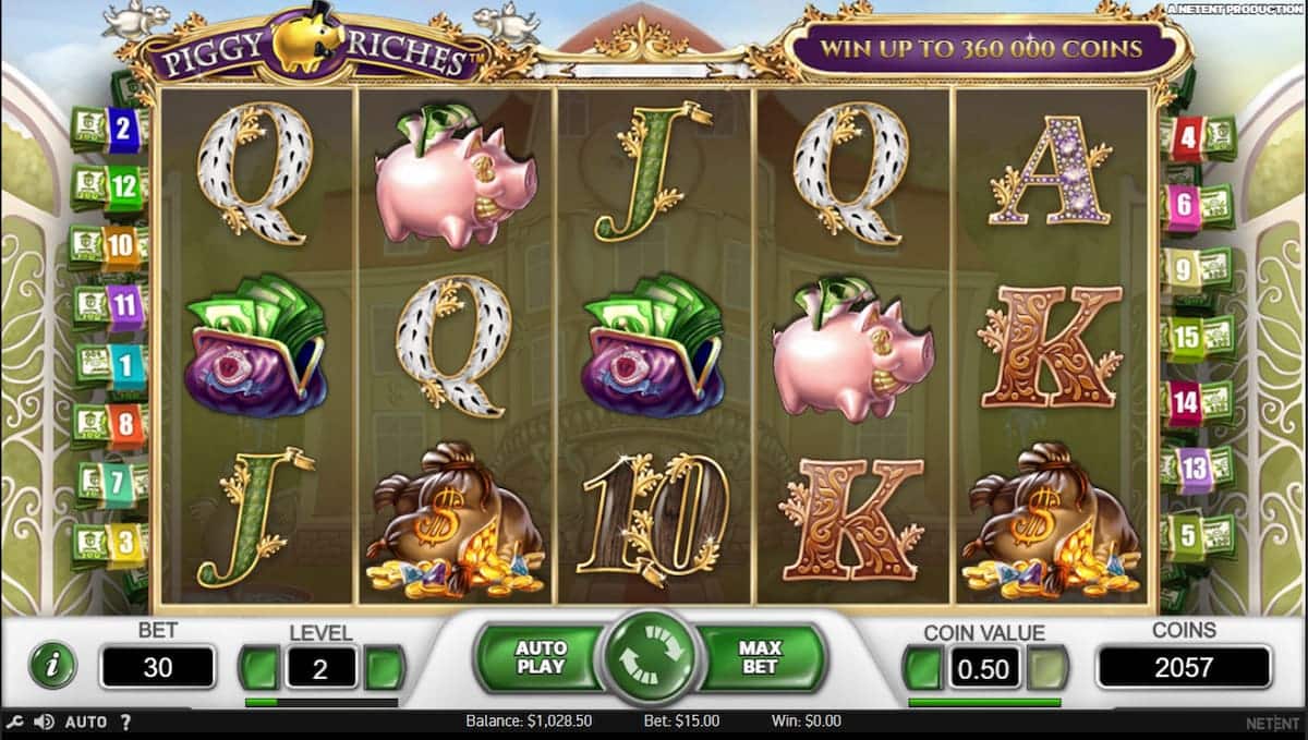 Piggy Riches Slot Review and Free Demo - 96.38% RTP