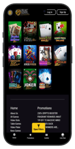 black lotus video poker