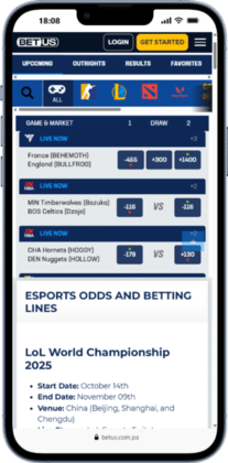 BetUS Esports Betting Site