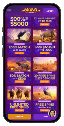 Lucky Bonanza - Best High Roller Casino Bonuses
