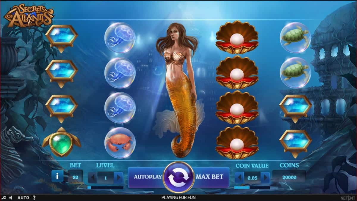 Secrets of Atlantis Slot Review and Free Demo - 97.07% RTP