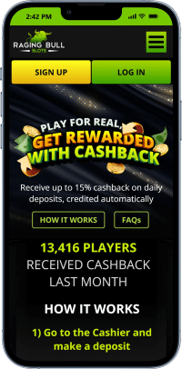 Raging Bull Arizona Online Casino Bonuses