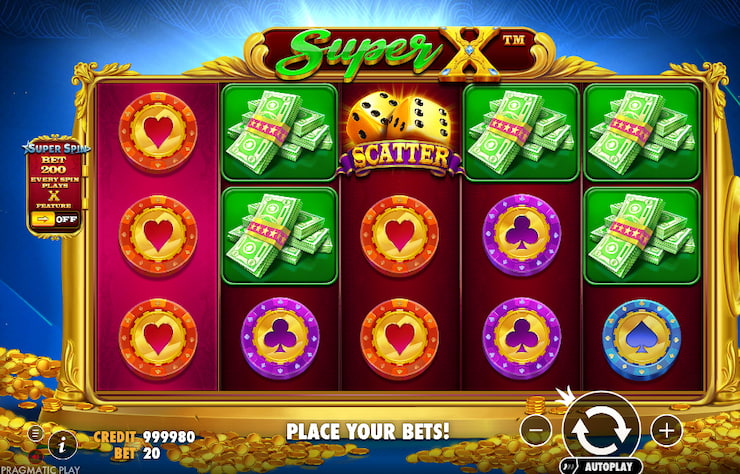 Super X online slot by Pragmatic Play