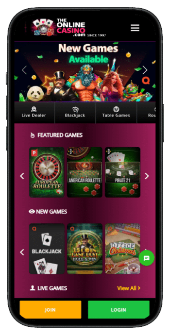 TheOnlineCasino- One of the best new casinos in the USA