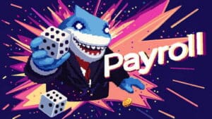Payroll: Clear mounting debts set by a loan shark by manipulating dice symbols