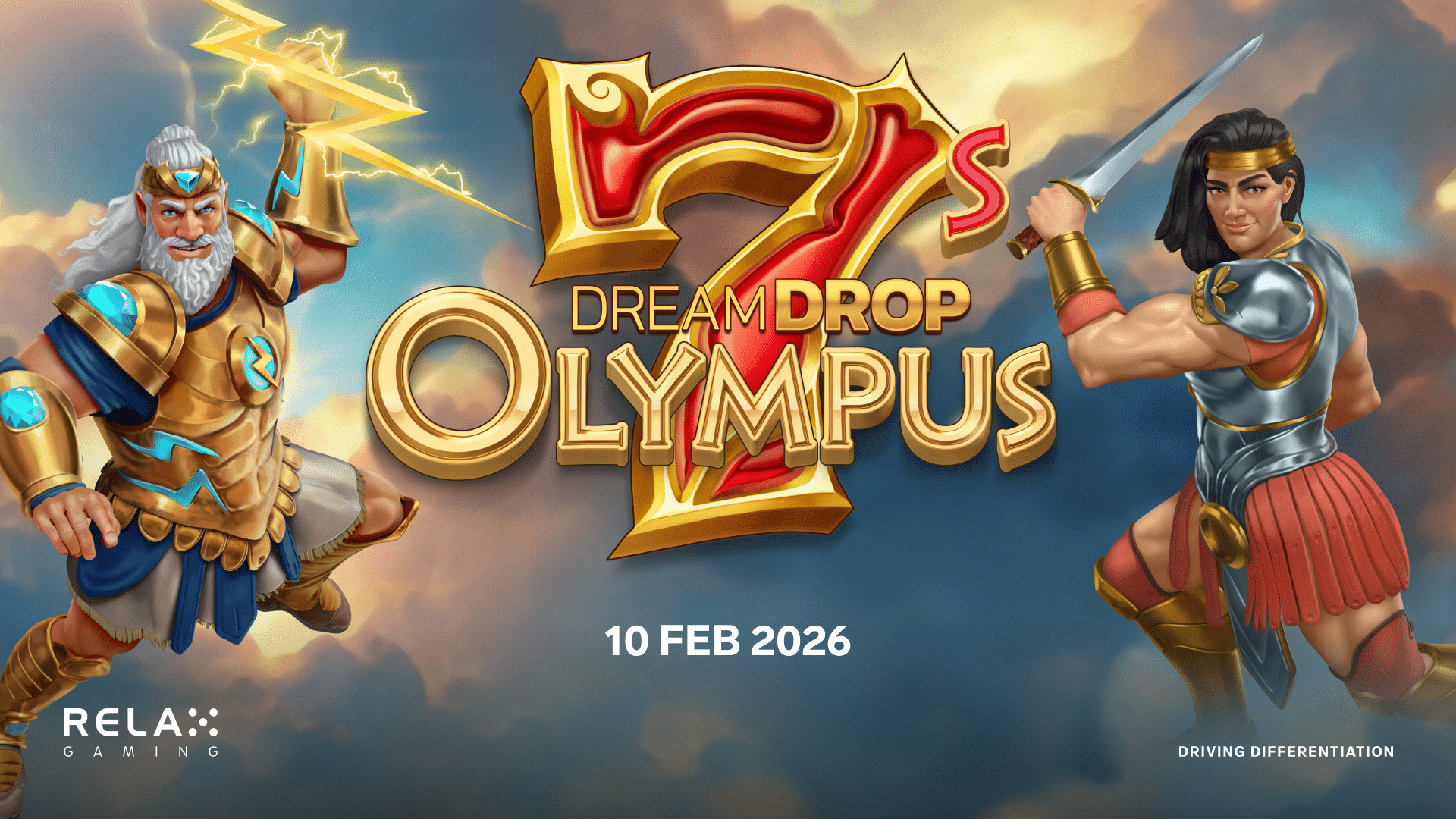 Relax Gaming brings ancient gods and mega jackpots to Olympus 7’s Dream Drop