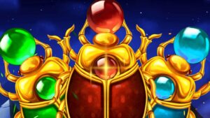 3 Scarabs of Fortune drops ancient Egypt jackpots that grow every session