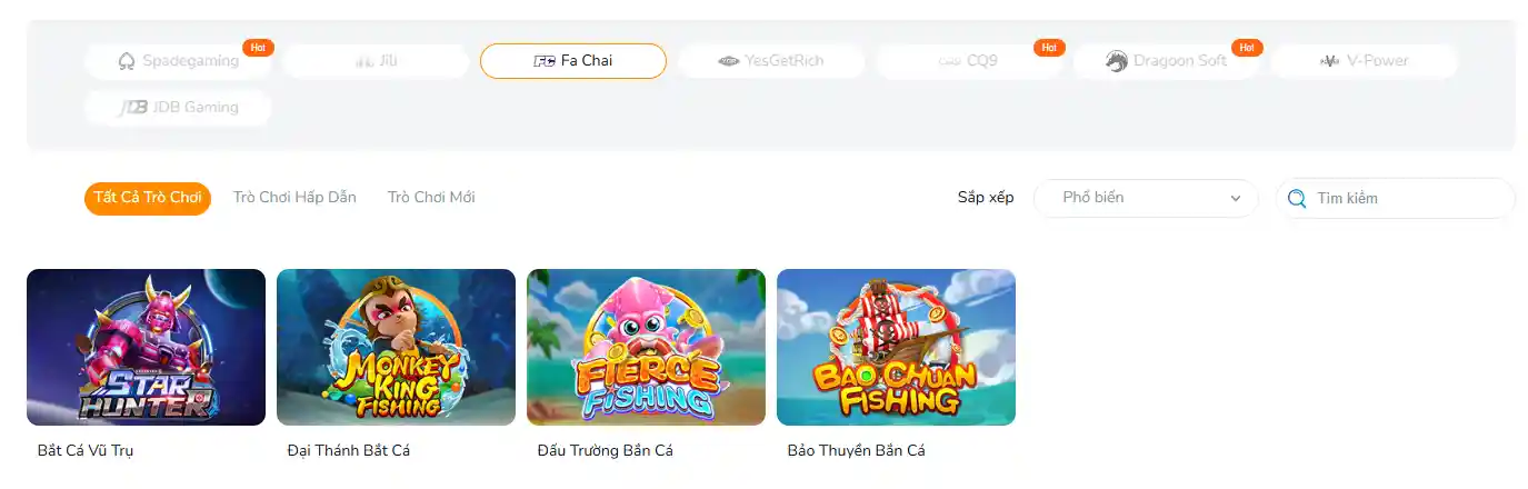 Bắn cá FA CHAI (FC)