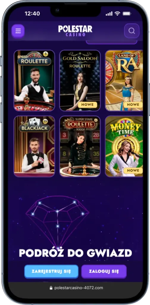 PolestarCasino absolutny lider płatności dla Polaków - opłać gry na pieniądze przez BLIKa