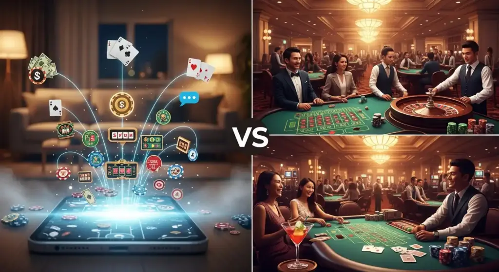 Online Casino vs. Land-Based Casino in the Philippines