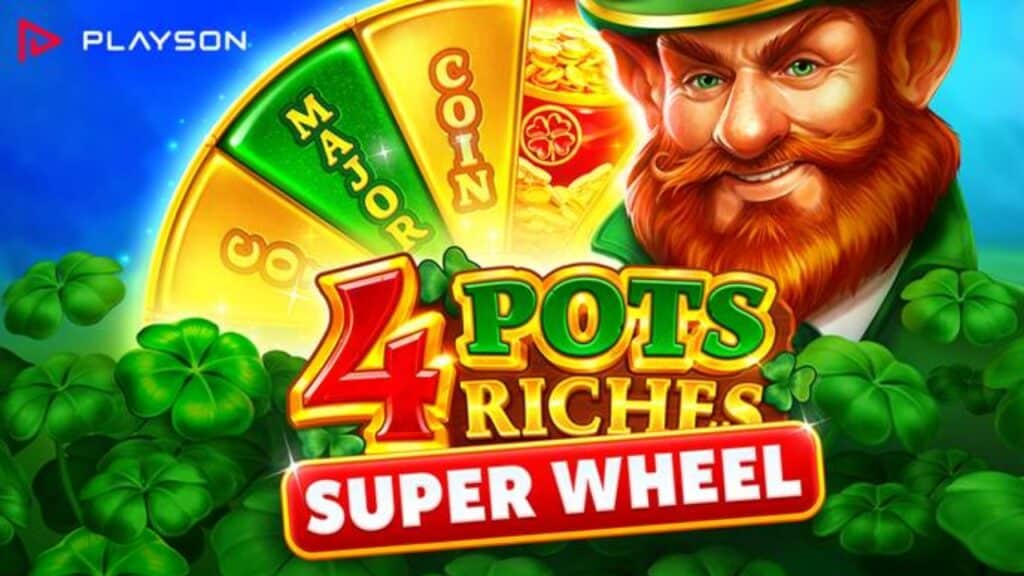 Playson adds Super Wheel twist to 4 Pots Riches with 10,000x win potential