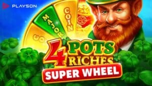 Playson adds Super Wheel twist to 4 Pots Riches with 10,000x win potential