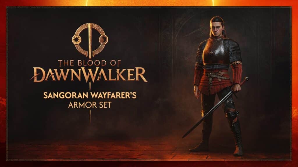 the blood of dawnwalker pre-order bonus sangoran wayfarers set