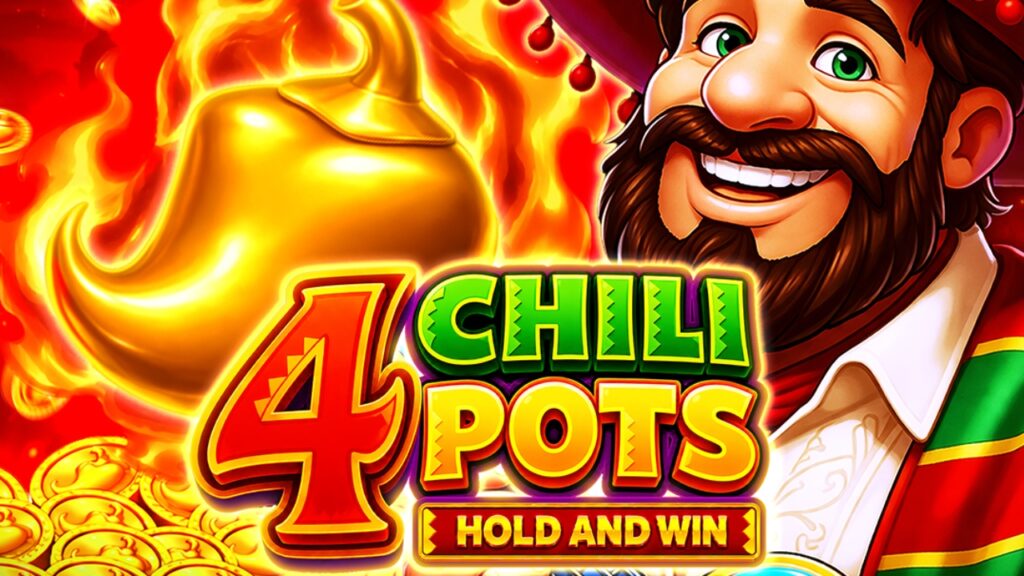 Playson gets fiery once again with 4 Chili Pots: Hold and Win