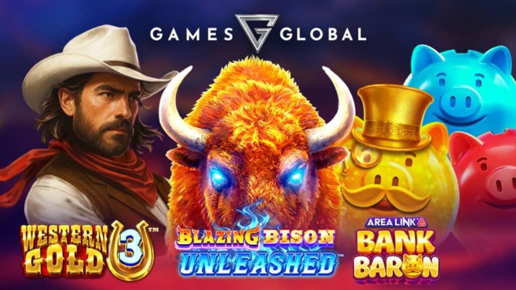 Games Global lines up Western Gold 3, Bank Baron, and Blazing Bison for August