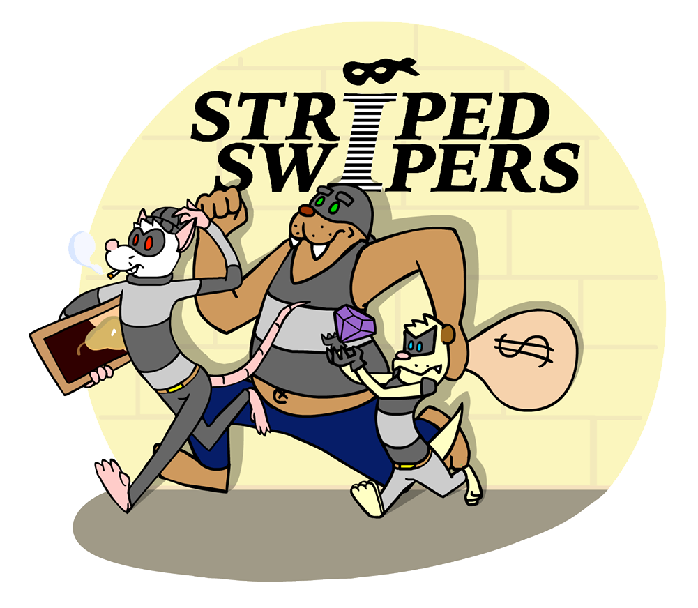 Striped Swipers seeking Kickstarter booty