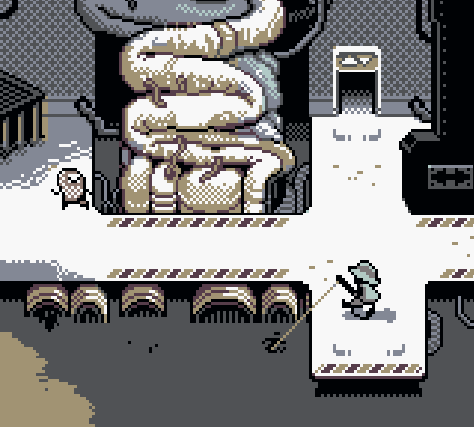 The Machine powering up for Game Boy family handhelds