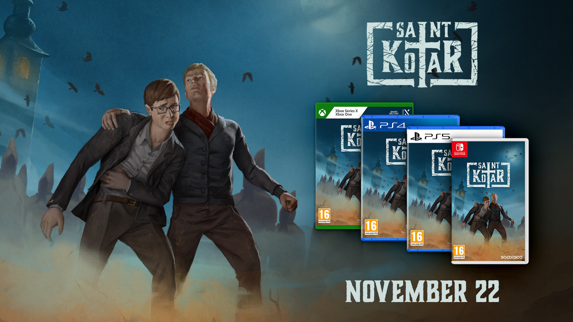 Saint Kotar coming to consoles on November 22