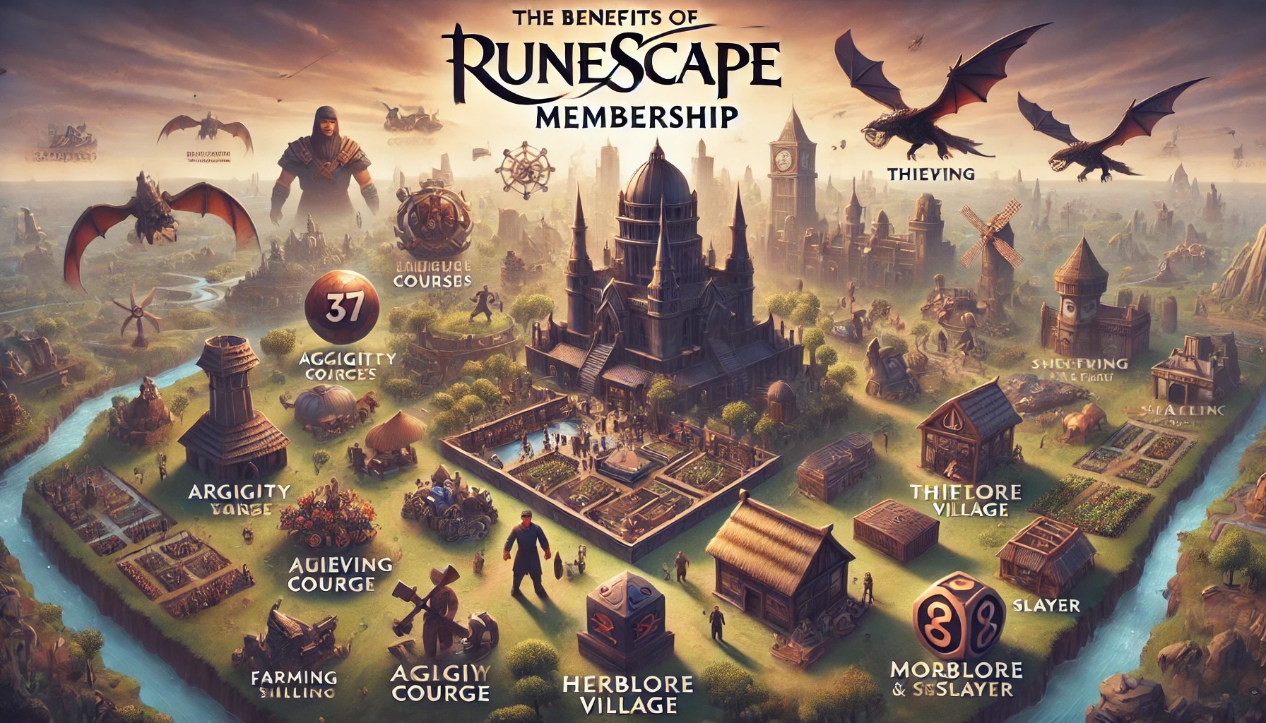 Unlock Hidden Treasures: A Quick Look at RuneScape’s Member-Only Areas