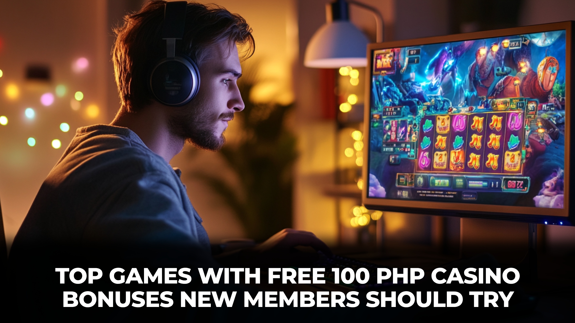 Top Games with Free 100 PHP Casino Bonuses New Members Should Try