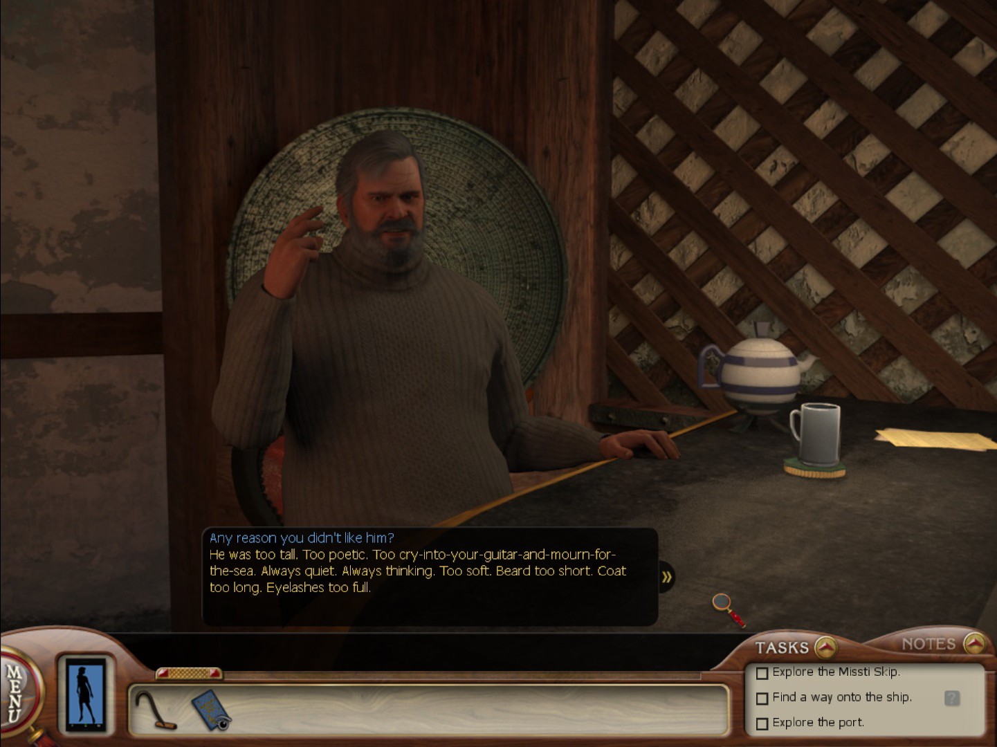 First screenshot