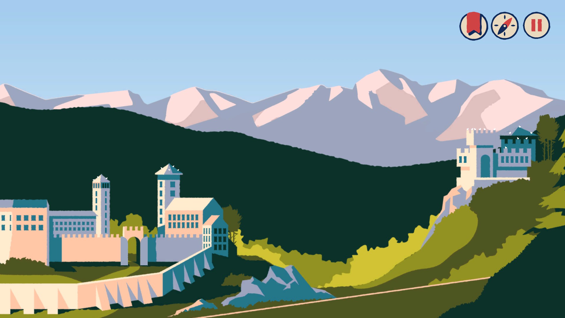 Over the Alps
