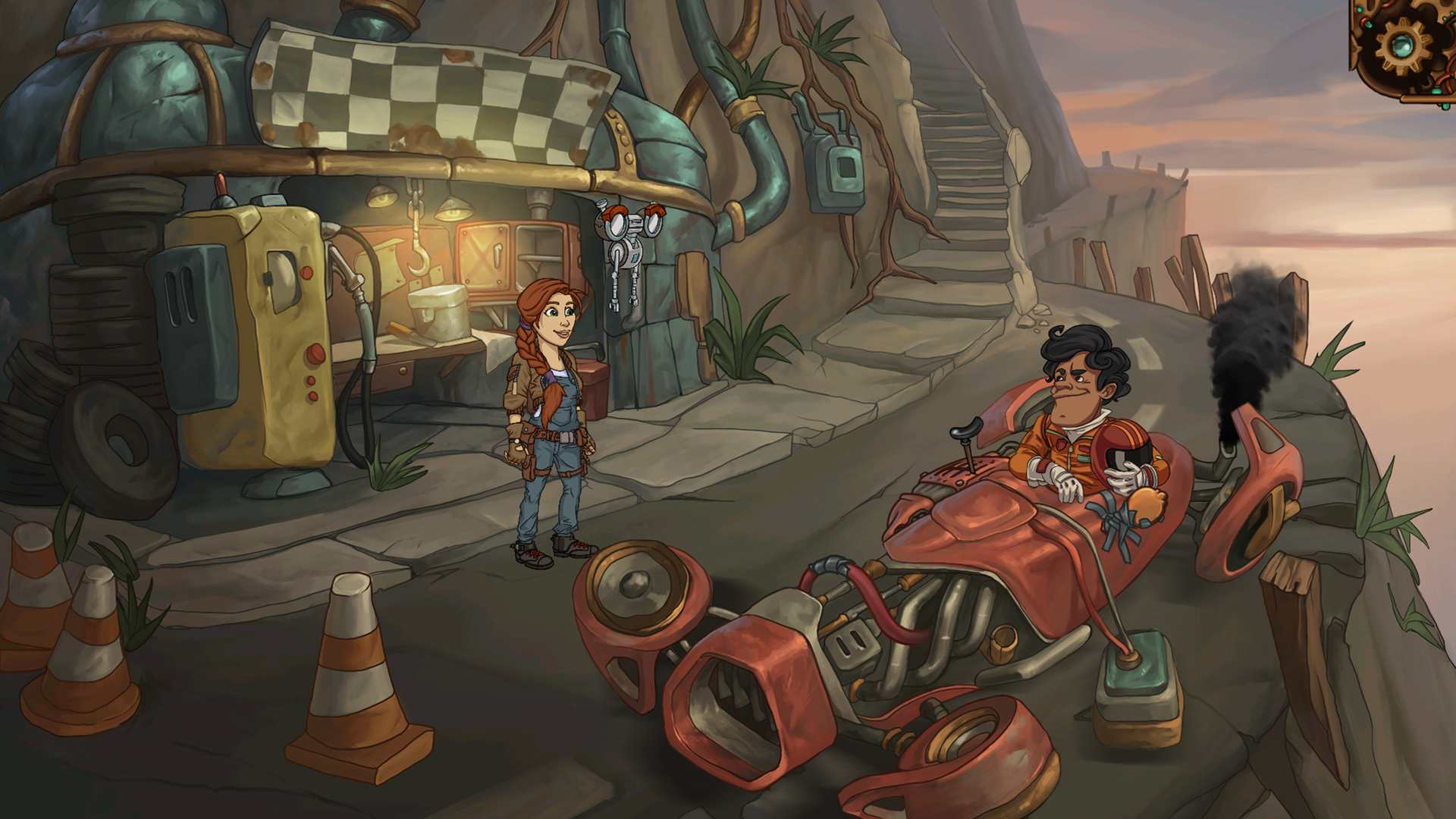 First screenshot