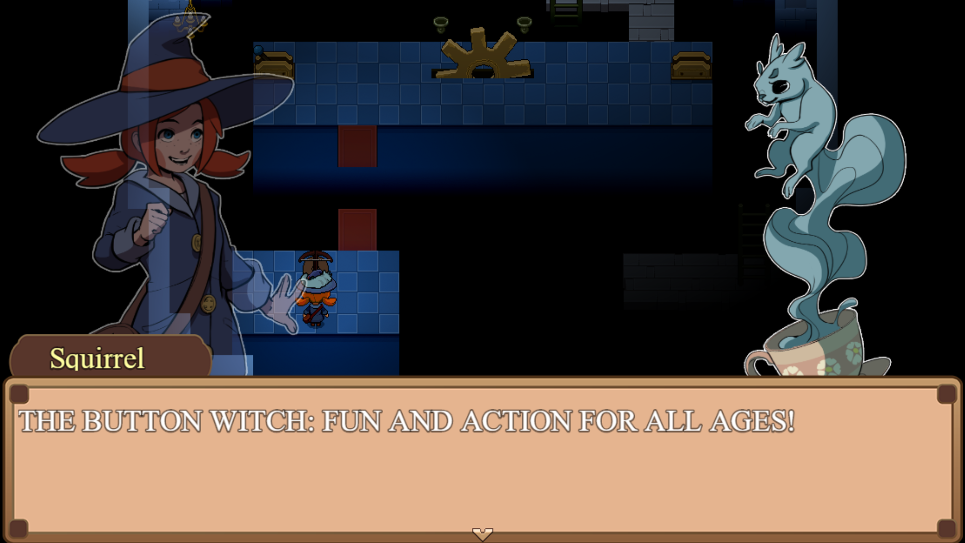 The Button Witch