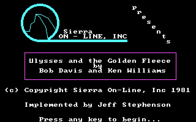 Ulysses and the Golden Fleece