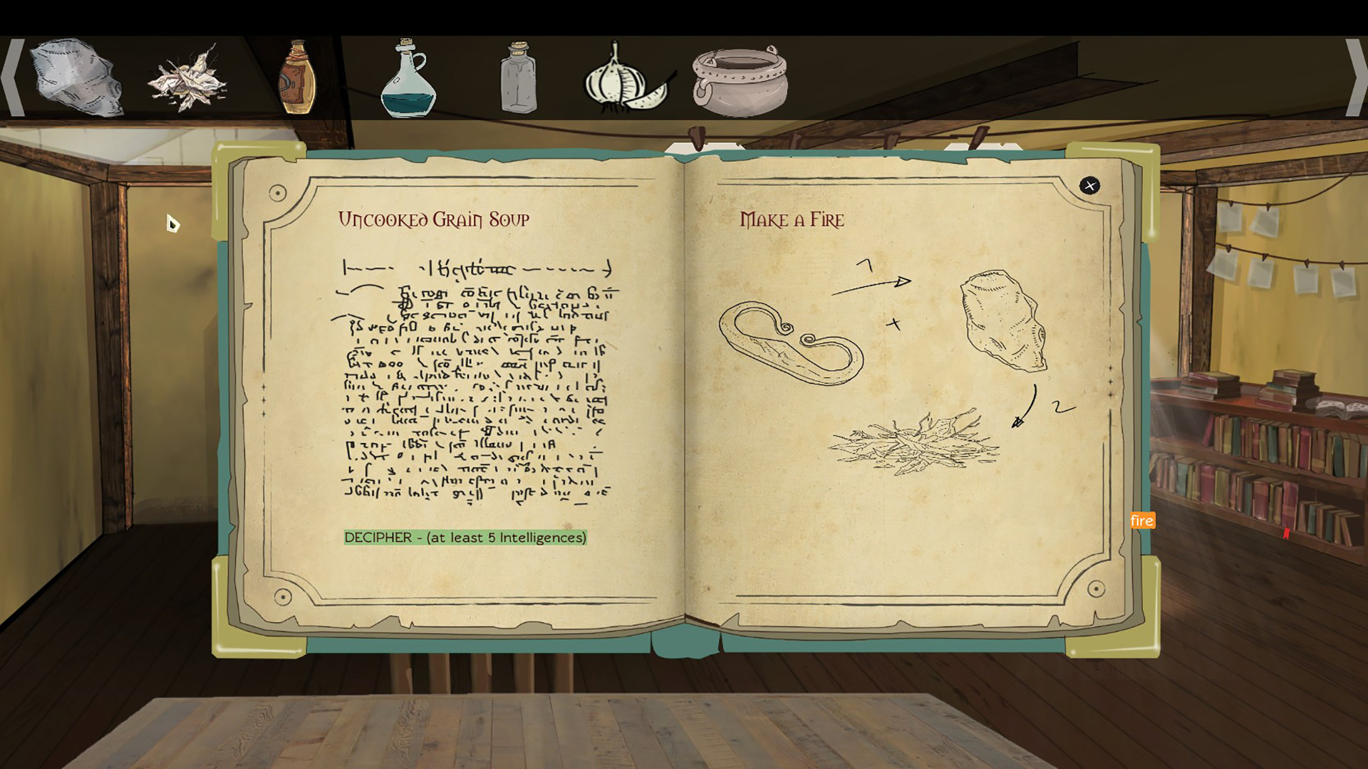 First screenshot