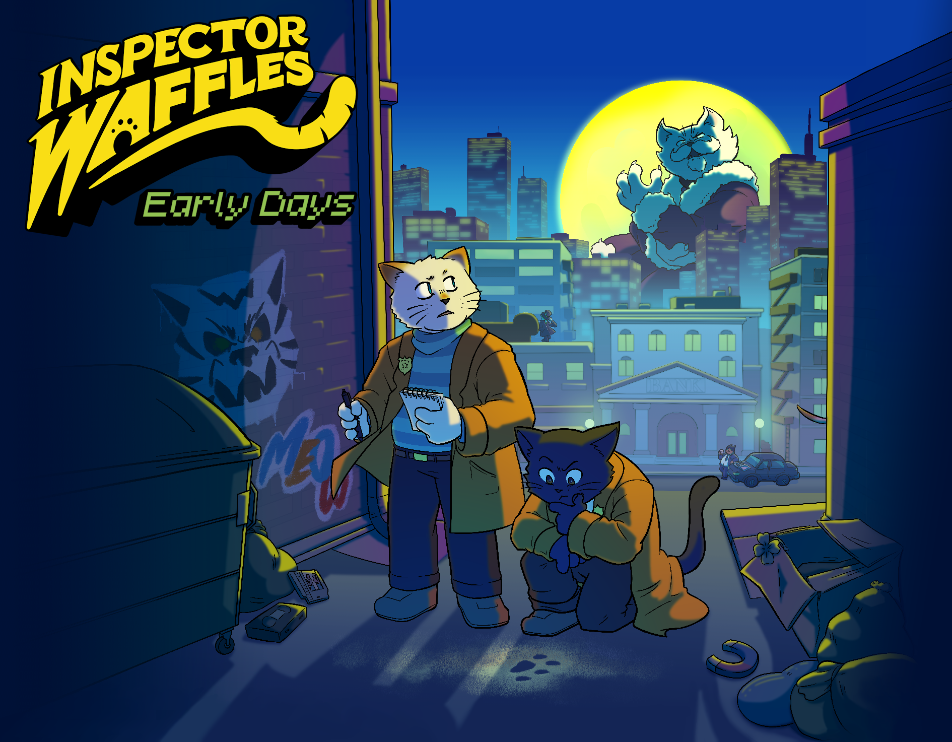 Inspector Waffles: Early Days